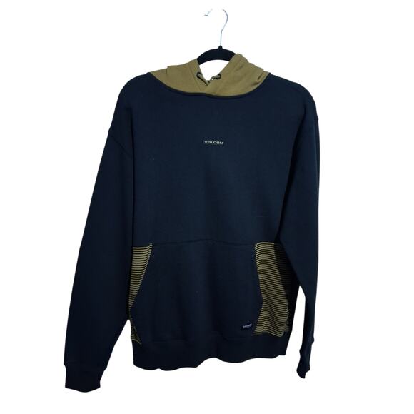 Volcom Mens sz Medium Forzee Pullover Hoodie Sweatshirt Alternative Skater Prep - Picture 9 of 14